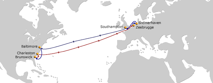 PCC North Atlantic Shuttle