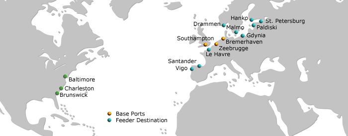 North Atlantic NAS Service Map Thumbnail