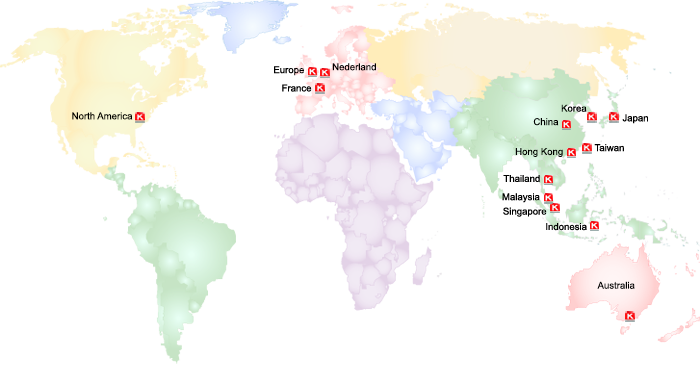 "K" Line Group companies