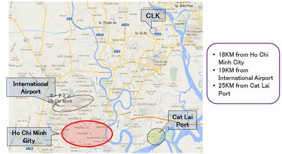 Cold Storage Vietnam Map