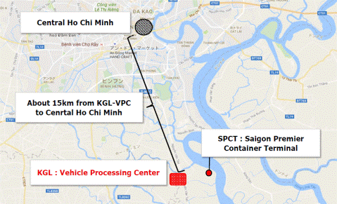 Map of Processing Center